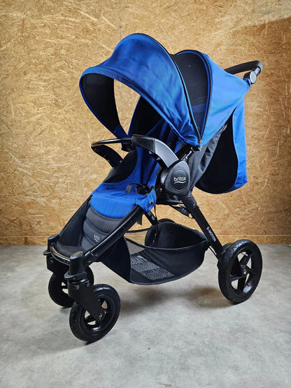Britax - B-Motion Buggy Kinderwagen - Blau in gutem Zustand